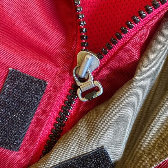 Nike 1/4 Zip Pullover Windbreaker Rain Jacket Men's Size XL Hooded Pockets Lined - Picture 14 of 15